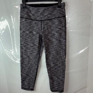 Gray Patterned Leggings